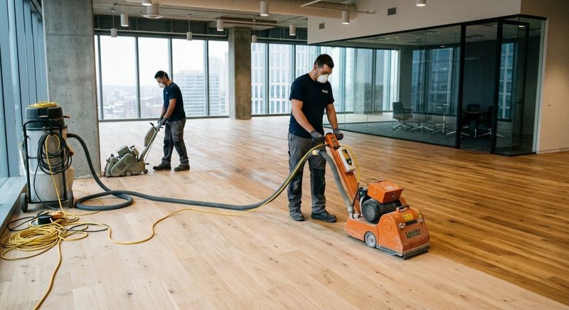 Commercial Hardwood Service in Poway, CA