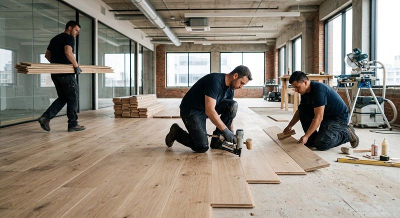 Commercial Hardwood Service in Solana Beach, CA