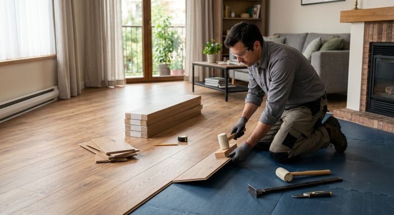Laminate Floor Installation in Escondido, CA