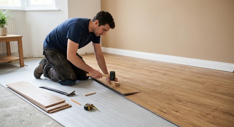 Laminate Floor Replacement in Encinitas, CA