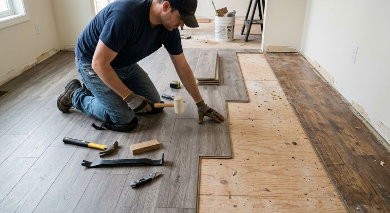 Laminate Floor Replacement in Escondido, CA