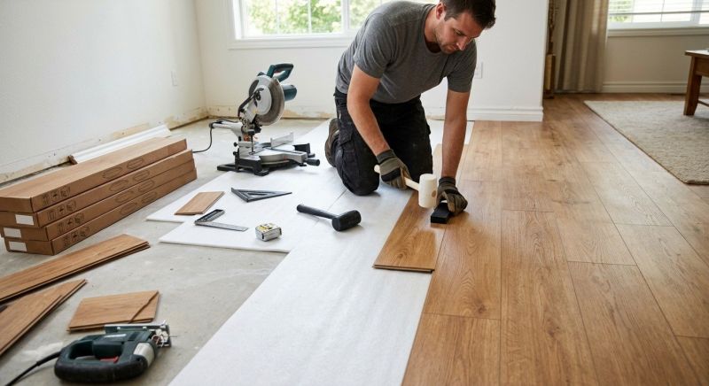 Laminate Floor Replacement in Escondido, CA