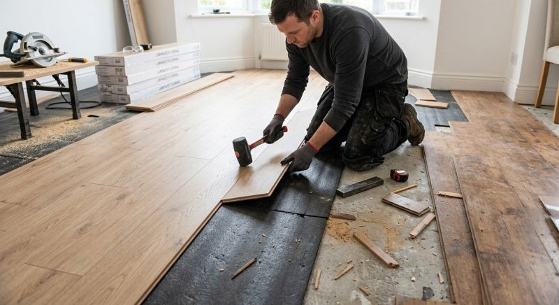 Laminate Floor Replacement in San Clemente, CA
