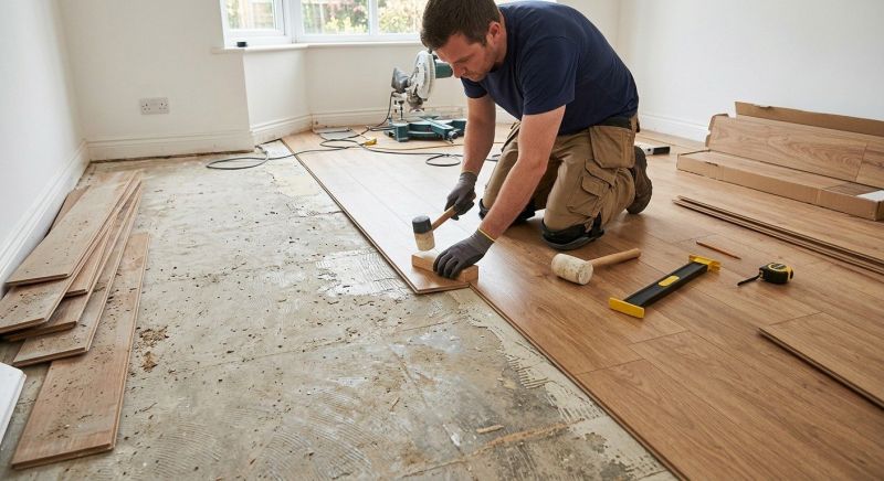 Laminate Floor Replacement in Solana Beach, CA