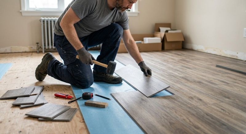 Linoleum Floor Installation in San Diego County, CA