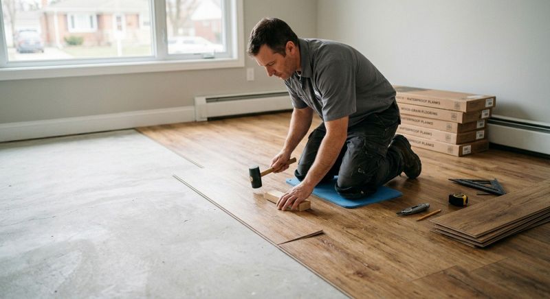 Linoleum Floor Installation in Oceanside, CA
