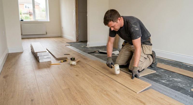 Linoleum Floor Installation in Vista, CA