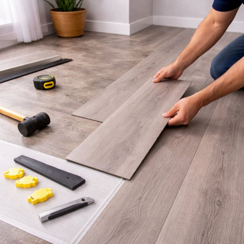 Luxury Vinyl Tile Installation in Pala, CA