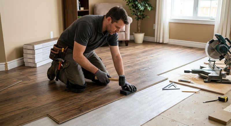 Plank Laminate Installation in San Diego County, CA