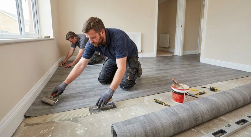 Sheet Flooring Installation in Pala, CA