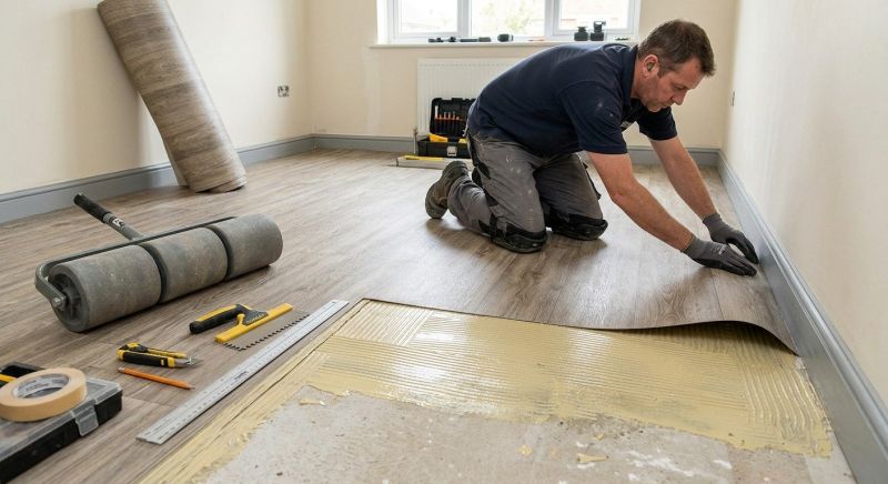 Sheet Flooring Installation in San Clemente, CA