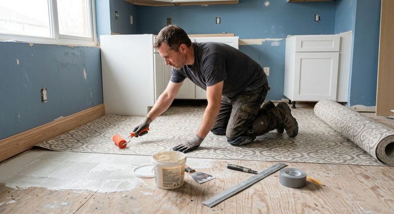 Sheet Flooring Installation in San Marcos, CA
