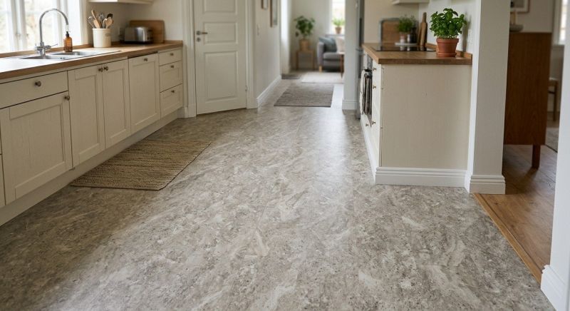 Sheet Linoleum Installation in Encinitas, CA