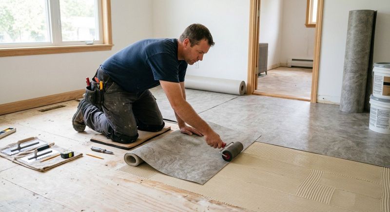 Sheet Vinyl Installation in Fallbrook, CA