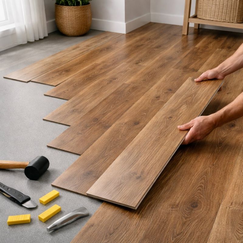 Vinyl Plank Floor Installation in San Diego County, CA
